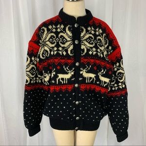 Vintage Brodrene Hallen Oslo Norway sweater